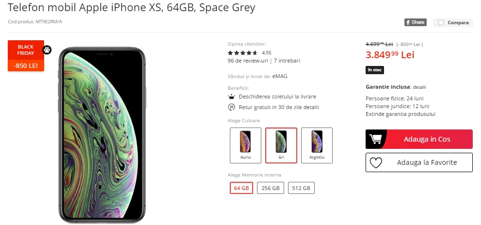 Black Friday 2019, Live Blogging Mobilissimo.ro; Reduceri și oferte eMAG, PC Garage, evoMAG, Cel.ro, Altex și alții.. - imaginea 307