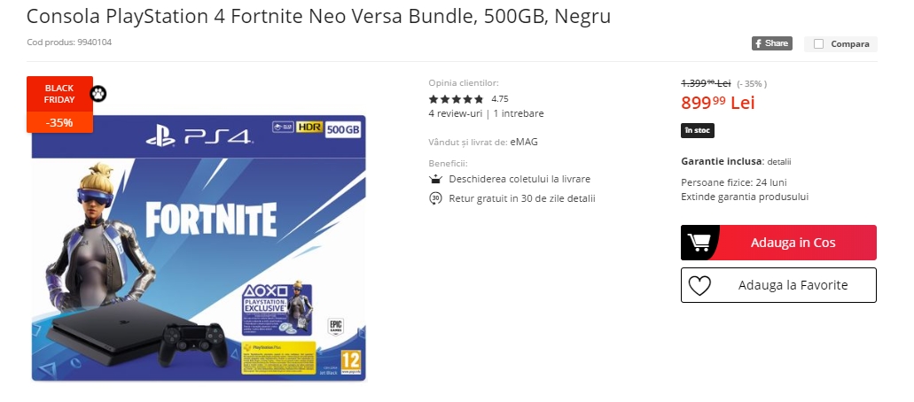 Black Friday 2019, Live Blogging Mobilissimo.ro; Reduceri și oferte eMAG, PC Garage, evoMAG, Cel.ro, Altex și alții.. - imaginea 317