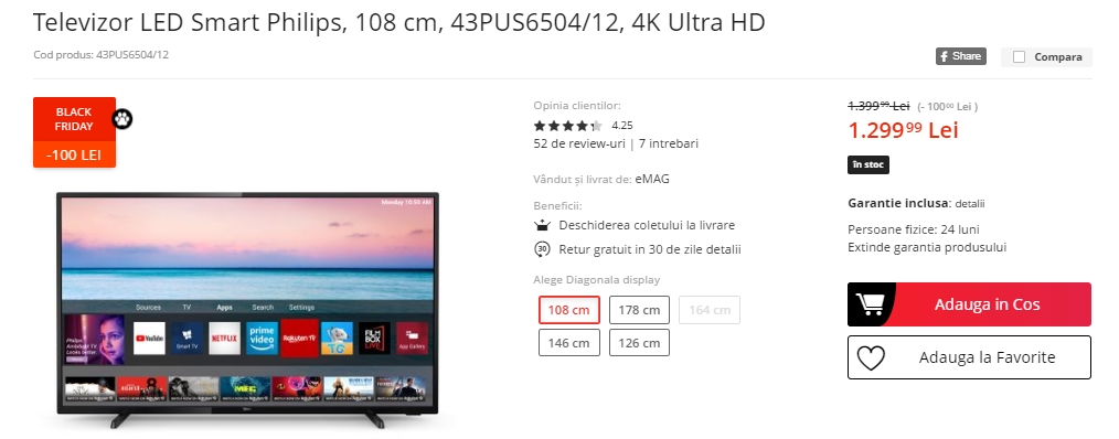 Black Friday 2019, Live Blogging Mobilissimo.ro; Reduceri și oferte eMAG, PC Garage, evoMAG, Cel.ro, Altex și alții.. - imaginea 335