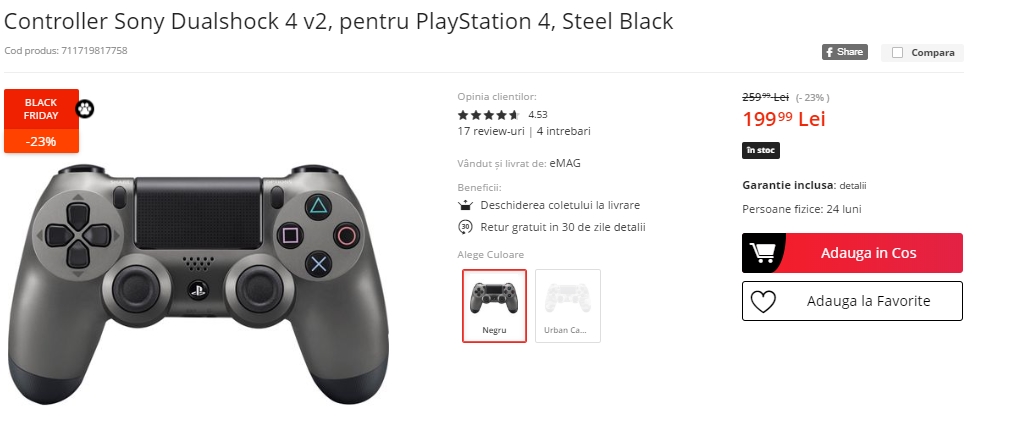 Black Friday 2019, Live Blogging Mobilissimo.ro; Reduceri și oferte eMAG, PC Garage, evoMAG, Cel.ro, Altex și alții.. - imaginea 337