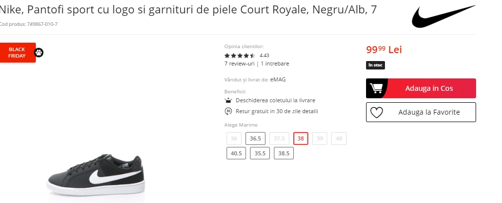 Black Friday 2019, Live Blogging Mobilissimo.ro; Reduceri și oferte eMAG, PC Garage, evoMAG, Cel.ro, Altex și alții.. - imaginea 341