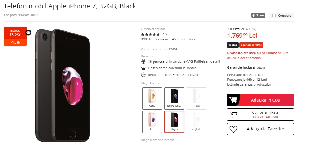 Black Friday 2019, Live Blogging Mobilissimo.ro; Reduceri și oferte eMAG, PC Garage, evoMAG, Cel.ro, Altex și alții.. - imaginea 372