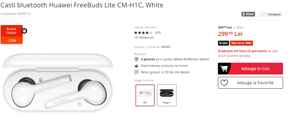 Black Friday 2019, Live Blogging Mobilissimo.ro; Reduceri și oferte eMAG, PC Garage, evoMAG, Cel.ro, Altex și alții.. - imaginea 376