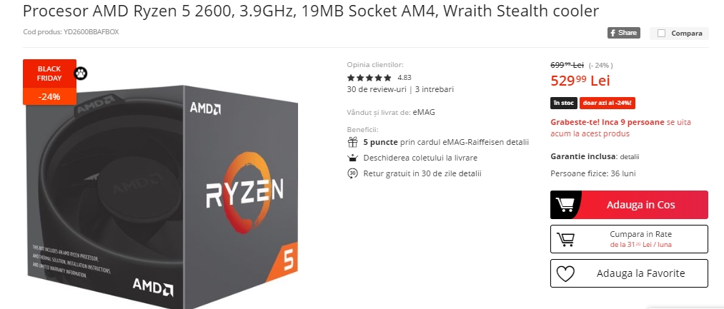 Black Friday 2019, Live Blogging Mobilissimo.ro; Reduceri și oferte eMAG, PC Garage, evoMAG, Cel.ro, Altex și alții.. - imaginea 382