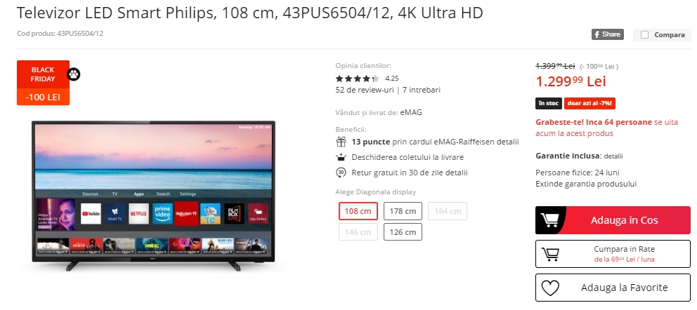 Black Friday 2019, Live Blogging Mobilissimo.ro; Reduceri și oferte eMAG, PC Garage, evoMAG, Cel.ro, Altex și alții.. - imaginea 390
