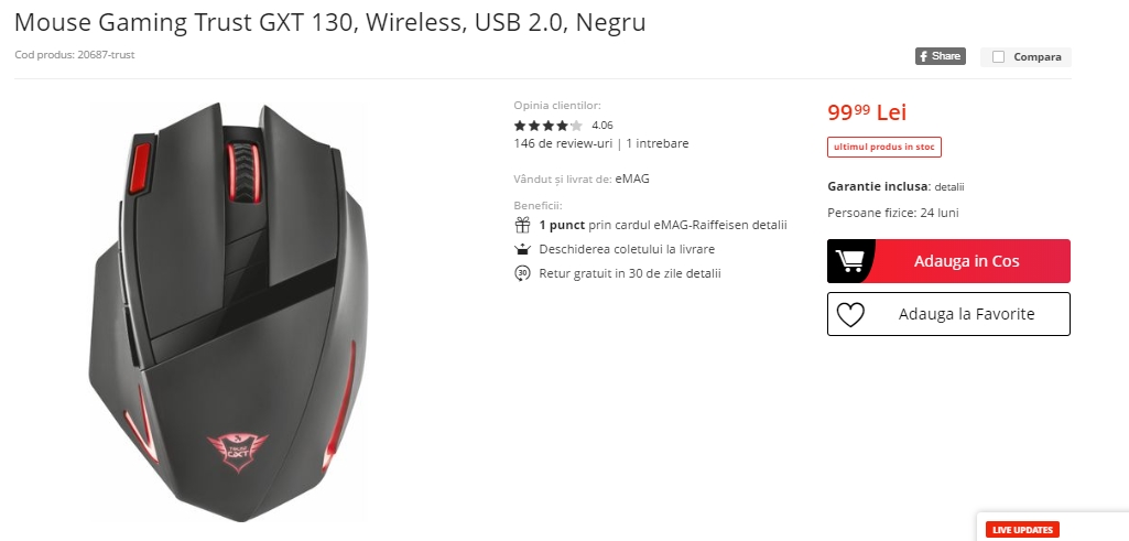 Black Friday 2019, Live Blogging Mobilissimo.ro; Reduceri și oferte eMAG, PC Garage, evoMAG, Cel.ro, Altex și alții.. - imaginea 396