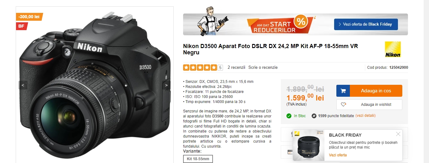 Black Friday 2019, Live Blogging Mobilissimo.ro; Reduceri și oferte eMAG, PC Garage, evoMAG, Cel.ro, Altex și alții.. - imaginea 402