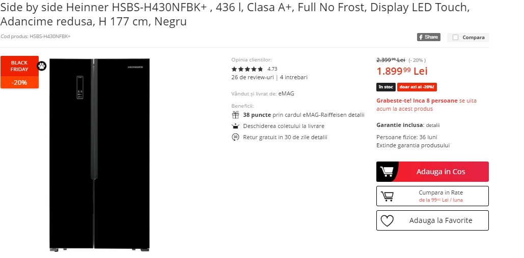 Black Friday 2019, Live Blogging Mobilissimo.ro; Reduceri și oferte eMAG, PC Garage, evoMAG, Cel.ro, Altex și alții.. - imaginea 437