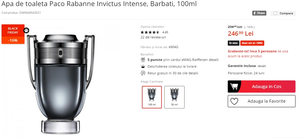 Black Friday 2019, Live Blogging Mobilissimo.ro; Reduceri și oferte eMAG, PC Garage, evoMAG, Cel.ro, Altex și alții.. - imaginea 442