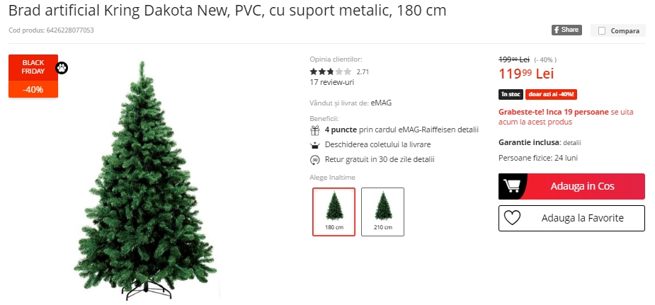 Black Friday 2019, Live Blogging Mobilissimo.ro; Reduceri și oferte eMAG, PC Garage, evoMAG, Cel.ro, Altex și alții.. - imaginea 456