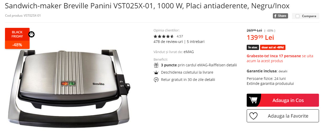 Black Friday 2019, Live Blogging Mobilissimo.ro; Reduceri și oferte eMAG, PC Garage, evoMAG, Cel.ro, Altex și alții.. - imaginea 509
