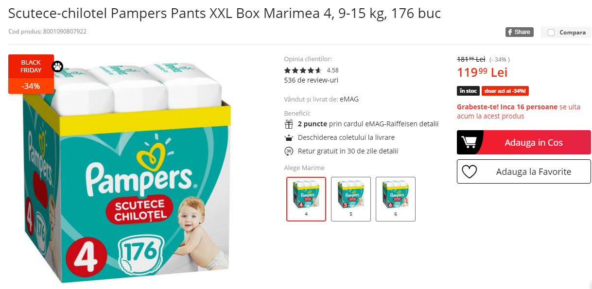 Black Friday 2019, Live Blogging Mobilissimo.ro; Reduceri și oferte eMAG, PC Garage, evoMAG, Cel.ro, Altex și alții.. - imaginea 514