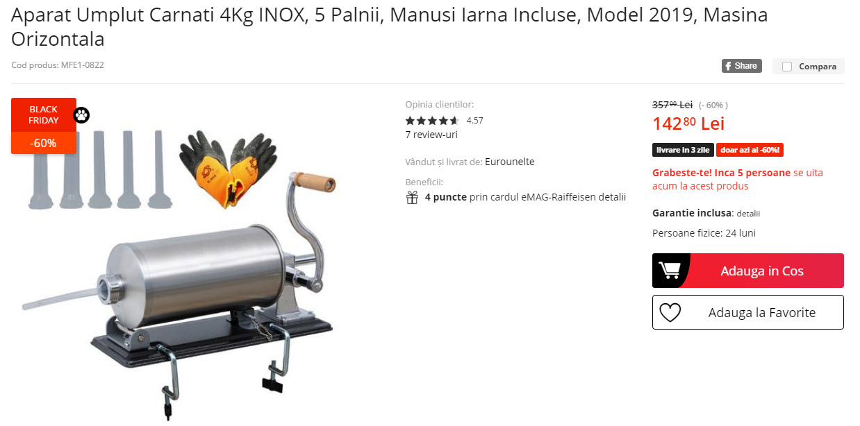 Black Friday 2019, Live Blogging Mobilissimo.ro; Reduceri și oferte eMAG, PC Garage, evoMAG, Cel.ro, Altex și alții.. - imaginea 521