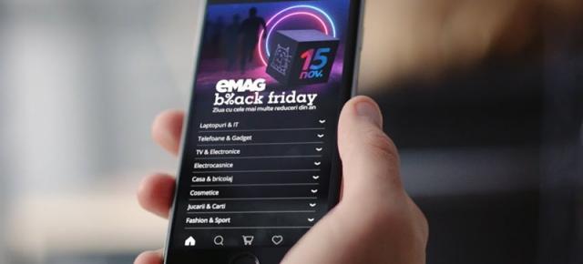 10 produse vedetă la Black Friday-ul eMAG din 2019: televizor 4K la super preţ + laptop, maşină de găurit şi altele