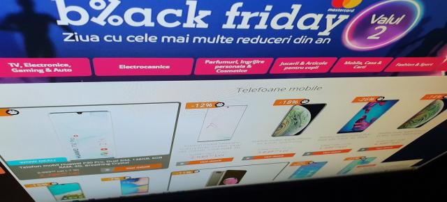 Situaţia vânzărilor eMAG Black Friday 2019 la ora 17: creştere de peste 19% faţă de 2018, televizoare în top, iar Bucureşti şi Cluj domina la comenzi