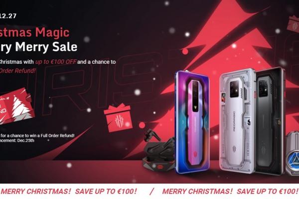 Reduceri de Crăciun pe site-ul oficial Nubia! Cele mai puternice smartphone-uri de gaming Red Magic au parte de extra-discount