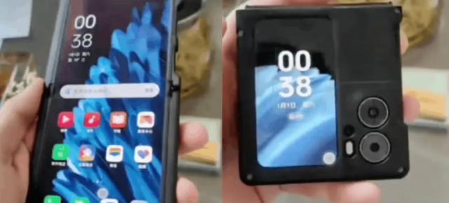 OPPO Flip N2 apare într-un clip hands on, cu ecran extern mare, două camere în spate