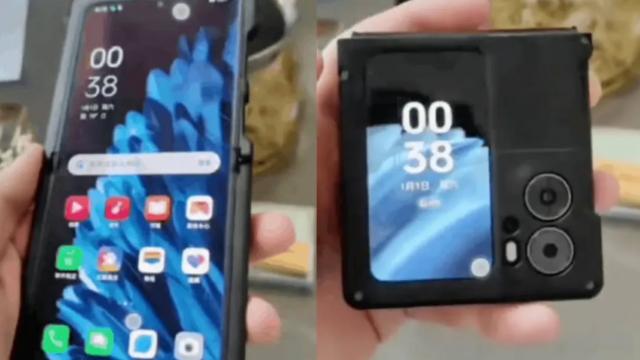 <b>OPPO Flip N2 apare într-un clip hands on, cu ecran extern mare, două camere în spate</b>OPPO a lansat primul său telefon pliabil cu un an în urmă, acesta fiind OPPO Find N, iar de ceva vreme compania ne "ameninţa" cu succesori. E vorba despre un telefon pliabil cu format clasic, un Find N2 şi unul cu format "clapeta", OPPO Find N2 Flip