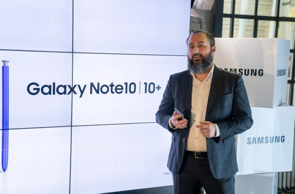 Samsung Galaxy Note 10 - Eveniment lansare în România: Alex Costache, Head of  Telecom Product Management.jpg