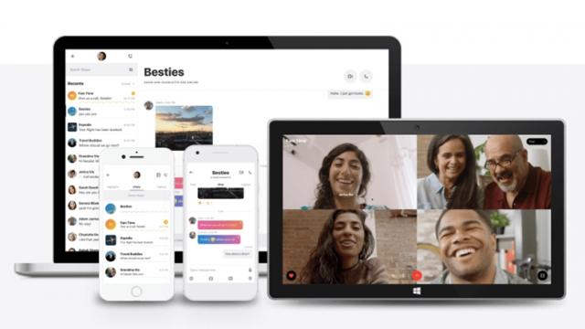 <b>Aplicația Skype are de astăzi un nou design; sunt introduse și noi funcții împrumutate de la Facebook Messenger! (Video)</b>Cel mai utilizat serviciu de apeluri video este de departe Skype, soluție care de acum înainte îmbracă haine noi în cazul aplicațiilor pentru smartphone-uri. Pentru început actualizarea sosește pe platforma Android urmând ca în scurt timp noul look să își