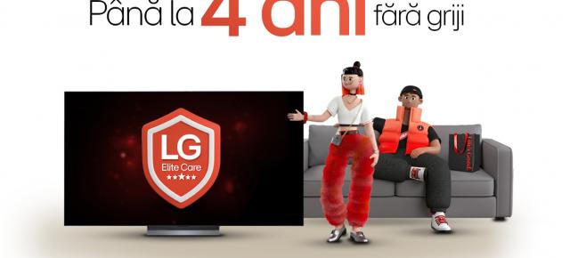 LG vine cu LG Elite Care în România; instalare gratuită și garanție extinsă pentru televizoarele premium