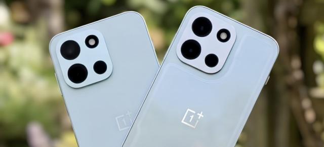 OnePlus Nord 6 arată generic în aceste fotografii hands-on, sosind pe argintiu și verde mentă