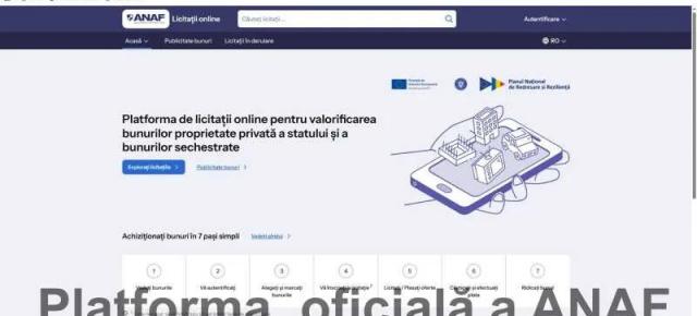 Cum poţi cumpăra lucruri de la ANAF prin platforma eLicitatiiANAF