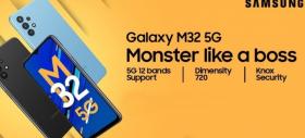 Samsung Galaxy M32 5G a debutat oficial! Vine cu conectivitate în 12 benzi, CPU Dimensity 720 și cameră quad în spate