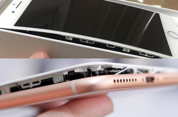 Galerie foto cu iPhone 8 și iPhone 8 Plus cu ecrane sărite: iphone-8-plus-separation.jpg