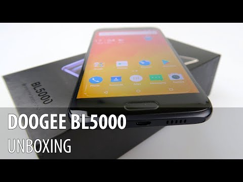 DOOGEE BL5000 Video Unboxing în Limba Română