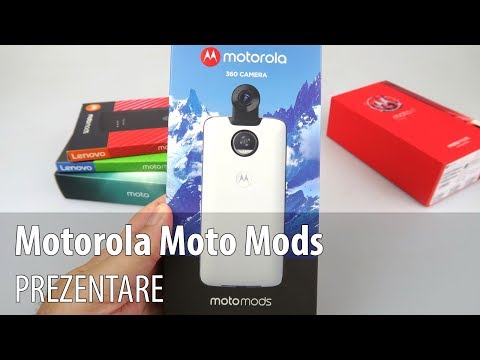 Motorola Moto Mods: Style Shell cu încărcare, Turbo Power, Moto 360 Camera