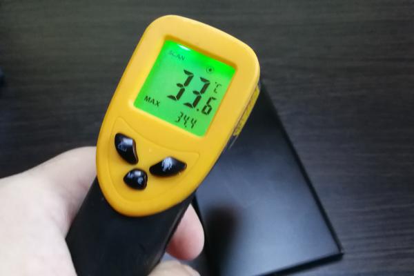 Test termic Sony Xperia XZ1