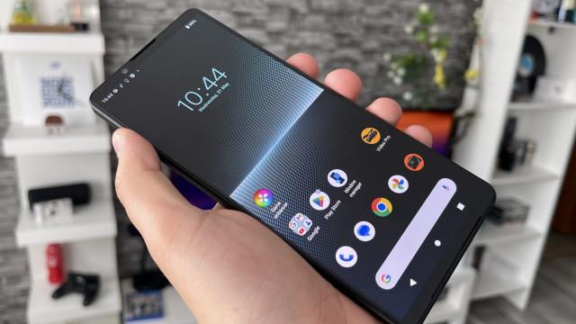 <b>Sony Xperia 1 V: Display pentru creatori de conţinut, excelent calibrat, ultra luminos</b>Sony Xperia 1 V are în mare acelaşi ecran ca şi predecesorul său, un OLED de 6.5 inch, cu rezoluţie de 3840 x 1644 pixeli. Afişează 1 miliard de culori, are refresh rate de 120 Hz şi suport HDR BT.2020. Primeşte şi protecţie Gorilla Glass Victus 2