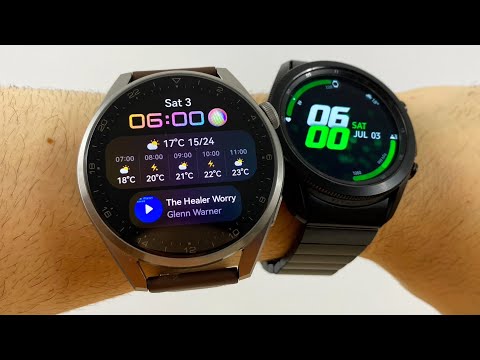 Huawei Watch 3 Pro versus Samsung Galaxy Watch3  (Harmony OS vs. Tizen OS)