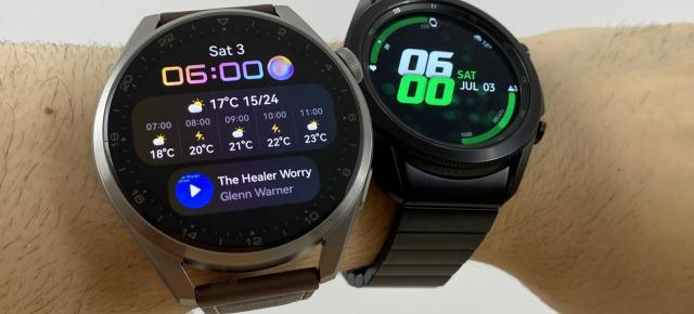 Comparaţie Huawei Watch 3 Pro versus Samsung Galaxy Watch3 Titanium: HarmonyOS se ridică la nivelul unei experienţe mature