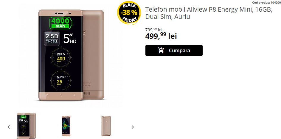 Black Friday 2016, Live Blogging Mobilissimo.ro; Reduceri și oferte eMAG, evoMAG, Cel.ro, MarketOnline, Altex și alții.. - imaginea 197