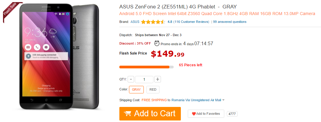 Black Friday made in China: iată cele mai bune oferte din 2016 ale Gearbest, Everbuying, TomTop și alți retaileri asiatici - imaginea 8