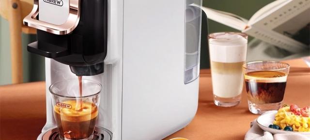 Aparat de cafea HiBREW H2B: Reducere de 42% și livrare gratuită din UE; Bucură-te de cafea rece și caldă!
