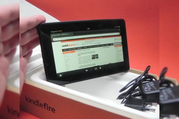 Unboxing Amazon Kindle Fire - scoatem din cutie În premieră cea mai râvnita tableta după iPad (Video)