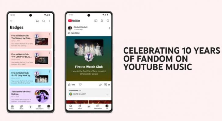 YouTube Music își marchează aniversarea de 10 ani cu o serie de funcții noi