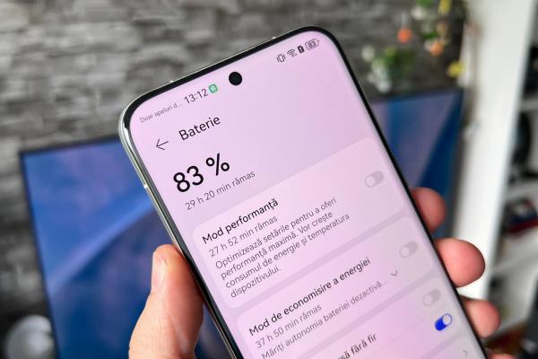 Huawei Pura 80 Pro: Baterie peste predecesor, ba chiar pe alocuri peste Ultra