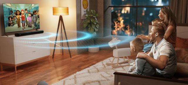 E LUNI e AMAZON: Soundbar ULTIMEA 2.2 cu VoiceMX, control prin aplicație, design 2-în-1 și Bluetooth 5.3 pentru serile de film în familie