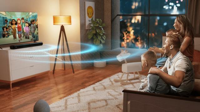 <b>E LUNI e AMAZON: Soundbar ULTIMEA 2.2 cu VoiceMX, control prin aplicație, design 2-în-1 și Bluetooth 5.3 pentru serile de film în familie</b>Episodul de azi din seria noastră „E LUNI e AMAZON” vine cu un produs serios pentru serile de film, maratoanele de seriale sau sesiunile de gaming: un soundbar care îți transformă televizorul într-o mică sală de cinema. Am găsit ULTIMEA Apollo S40 Pro