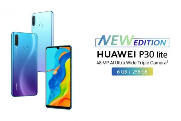 Huawei P30 Lite New Edition este un telefon din 2019 relansat în 2020, cu extra RAM şi stocare