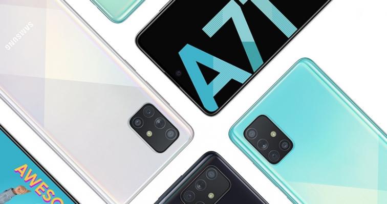 Preț și disponibilitate Samsung Galaxy A71 în România