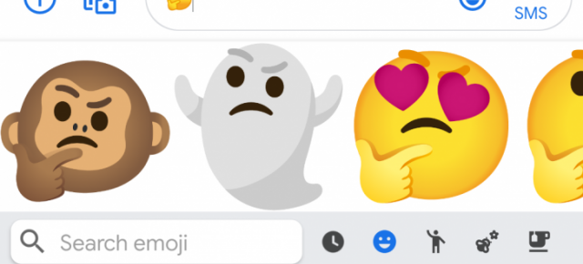 Google testează stickere care adoptă aceleaşi expresii faciale că emoji-urile în tastatura Gboard