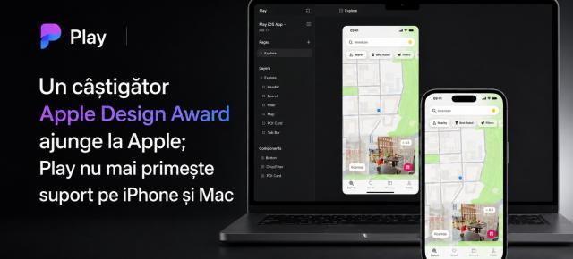 Un câștigător Apple Design Award ajunge la Apple; Play nu mai primește suport pe iPhone și Mac