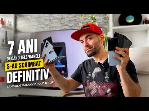 7 ani de Galaxy Z Fold și Z Flip: Momentele care au schimbat definitiv telefoanele pliabile