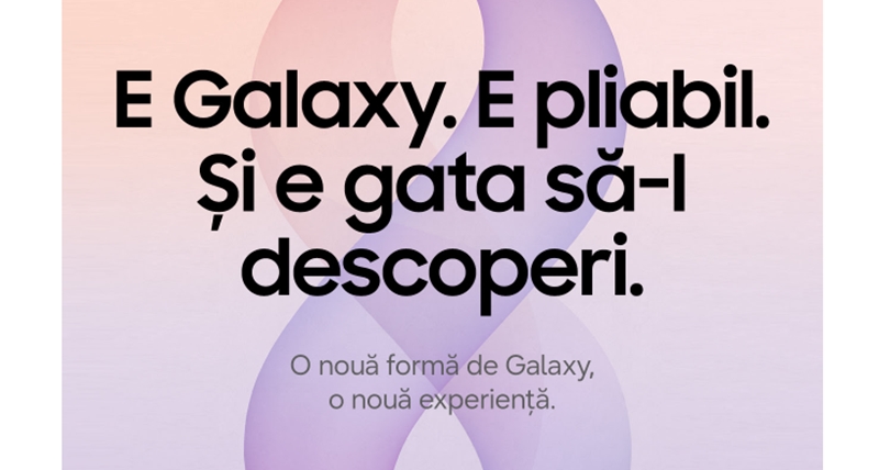 Samsung publică teasere sugestive prin care confirmă noul format lat de pliabil; Lansarea e foarte aproape