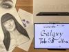 De la hârtie și creion la Samsung Galaxy Tab S8 Ultra 5G și S-Pen - Unboxing și impresii (Samsung Art Challenge #2)